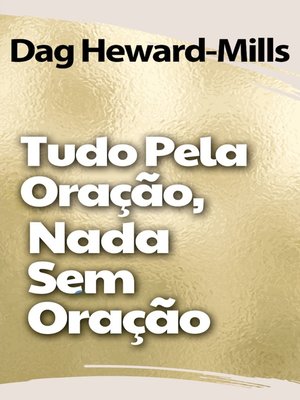 cover image of Tudo Pela Oração, Nada Sem Oração